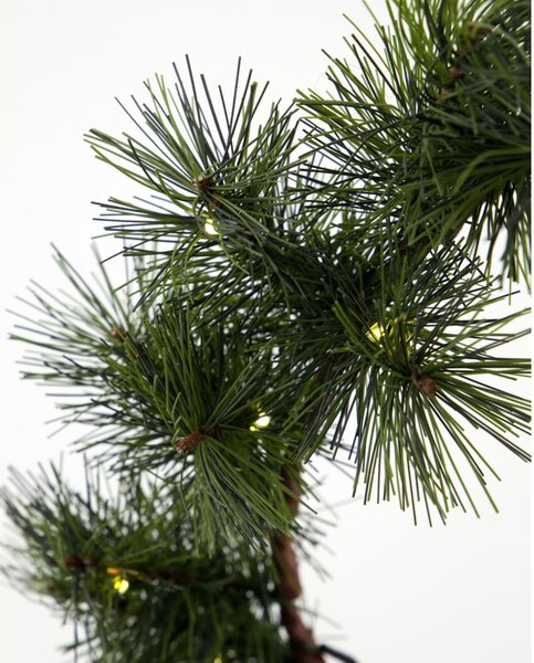 Svítící LED věnec Peuce Nature Ø 40 cm