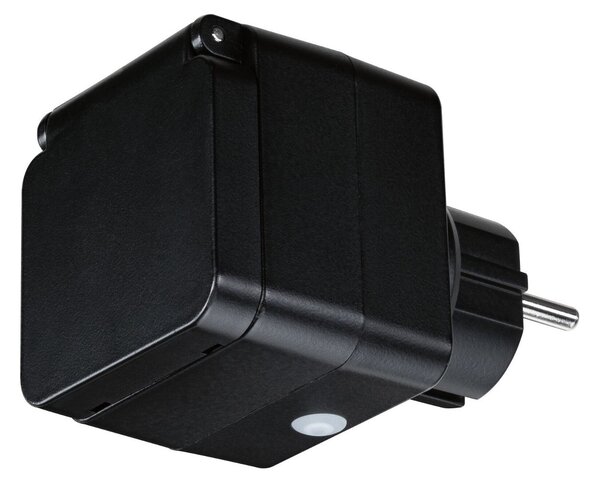 P 50138 Zásuvka Smart Plug Venkovní IP44 černá - PAULMANN