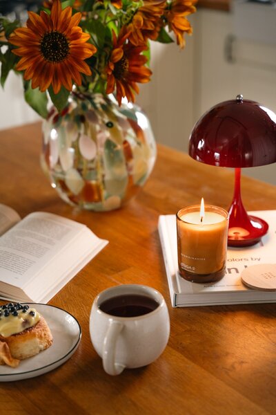 Vonná svíčka ve skle STUGA (chata) 200 g