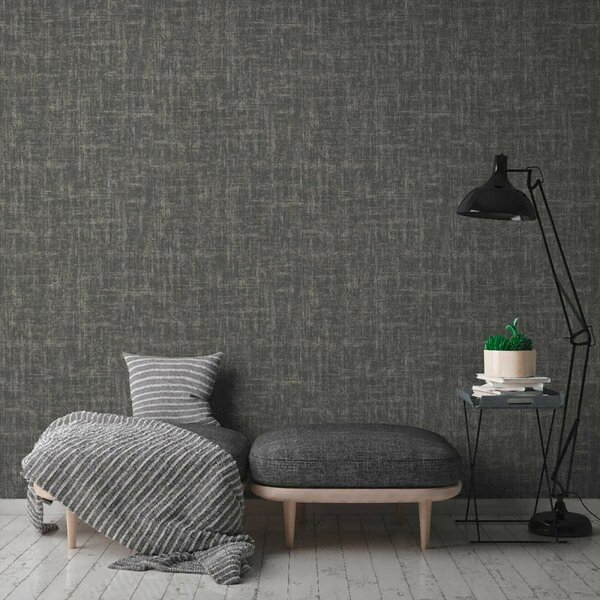 A.S. Création | Vliesová tapeta na zeď Geo Effect 38596-4 | 0,53 x 10,05 m | metalická, šedá