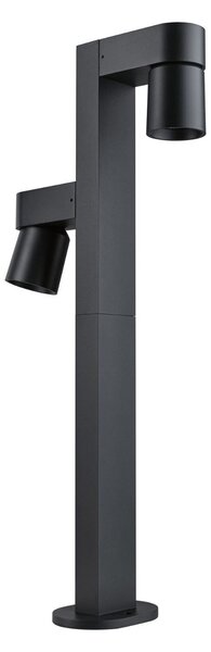 P 94824 LED stojací svítidlo Kimu IP44 822mm 3000K 2x8W / 230V 70° antracit hliník - PAULMANN