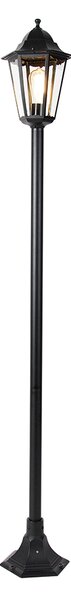 Chytrá venkovní stojací lampa černá 170 cm vč. WiFi ST64 - New Orleans