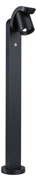 P 94831 LED stojací svítidlo Cuff pohybové čidlo IP44 782mm 3000K 10W 230V 70° antracit hliník - PAULMANN