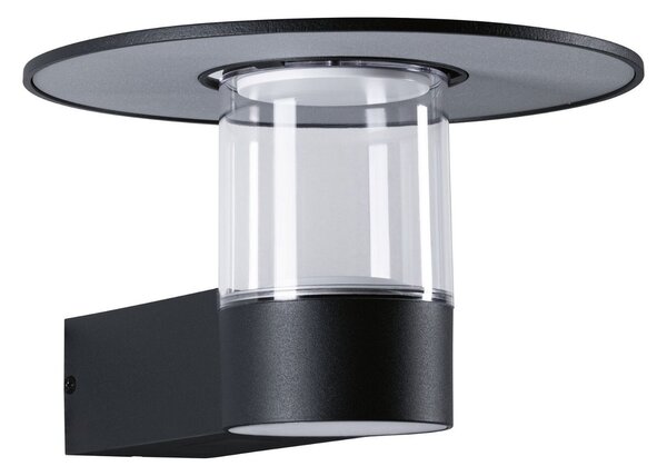 P 94834 LED venkovní nástěnné svítidlo Sienna pohybové čidlo HF senzor IP44 212mm 3000K 9 / 1x3W 230V antracit hliník - PAULMANN
