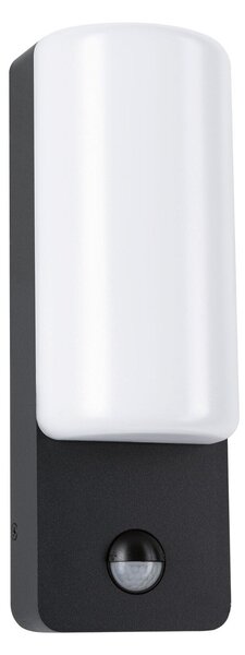 P 94851 LED venkovní nástěnné svítidlo Bonnie pohybové čidlo IP44 93x77mm 3000K 8,5W 230V antracit hliník - PAULMANN