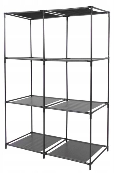 Regál DOCHTMANN 68,5 cm x 104 cm x 34,5 cm černý