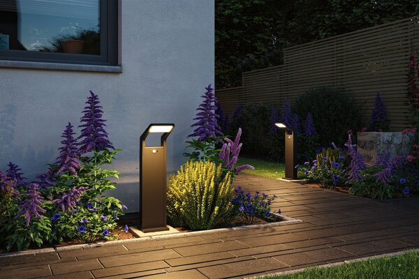 P 94860 LED stojací svítidlo Juntea pohybové čidlo IP44 585mm 3000K 11W 230V antracit hliník - PAULMANN