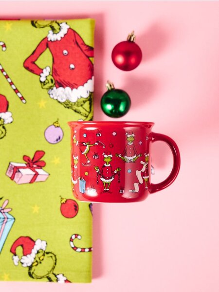 Sinsay - Keramický hrnek Grinch - vícebarevná