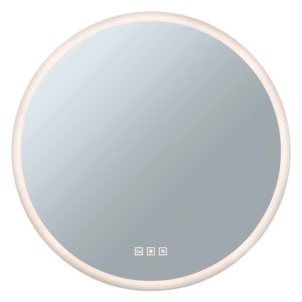 Paulmann 78952 Mirra, zrcadlo s osvětlením, 22W LED 2700/4000/6500K, prům. 60cm, IP44