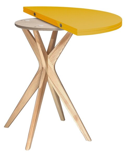 Kulatý rozkládací jídelní stůl 45x90 cm Jubi – Ragaba