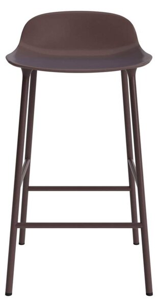 Normann Copenhagen Barová židle Form 65 cm, brown/brown