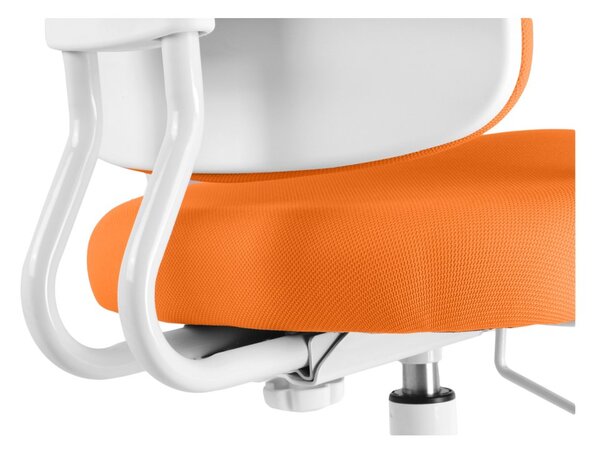 Dětská rostoucí židle Neoseat KIDDY THREE — látka, pratelný potah, oranžová