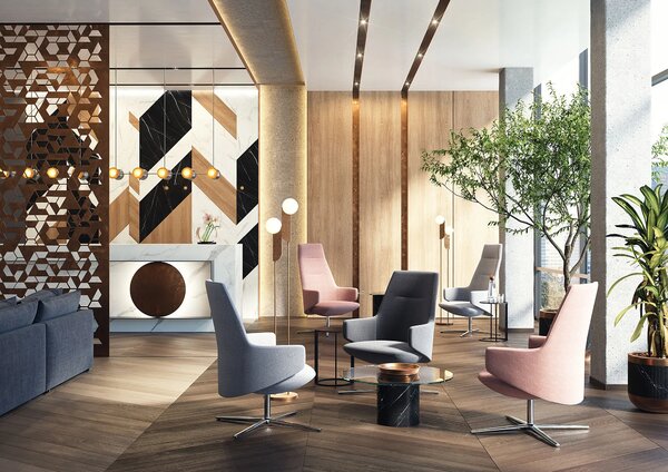 LD SEATING - Křeslo MELODY LOUNGE ML-L
