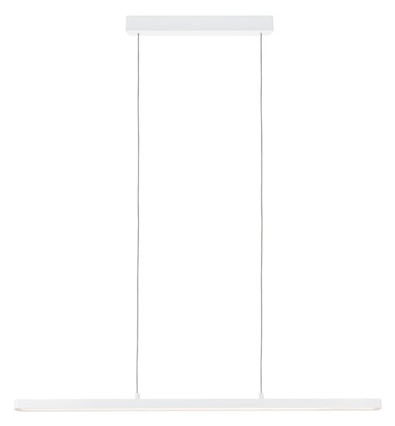 Paulmann 79901 Lento, bílé lineární závěsné svítidlo se svícením nahoru-dolu, 42W LED 2700K stmívatelné, délka 100cm