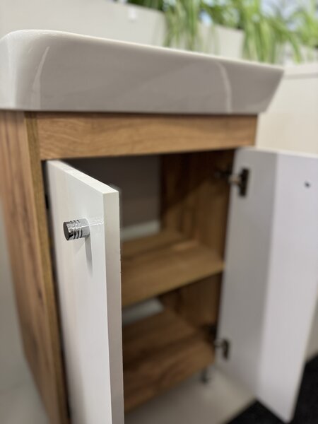 Lavedo Trinity Wotan Oak 50 koupelnová skříňka s umyvadlem