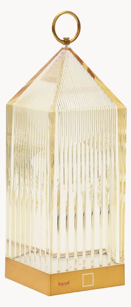 Přenosná interiérová/exteriérová stolní LED lampa's regulací jasu Lantern