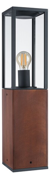 Paulmann 94676 Timba, venkovní dřevěné svítidlo 1xE27, výška 60cm, IP44