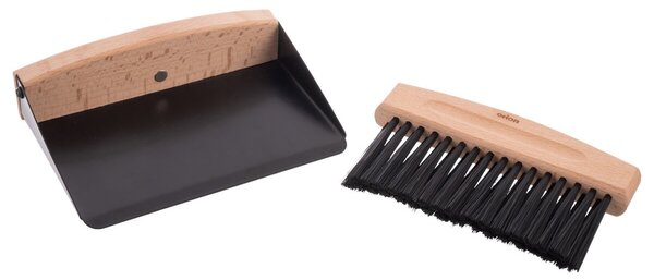 Smetáček s lopatkou a magnetem mini BLACK