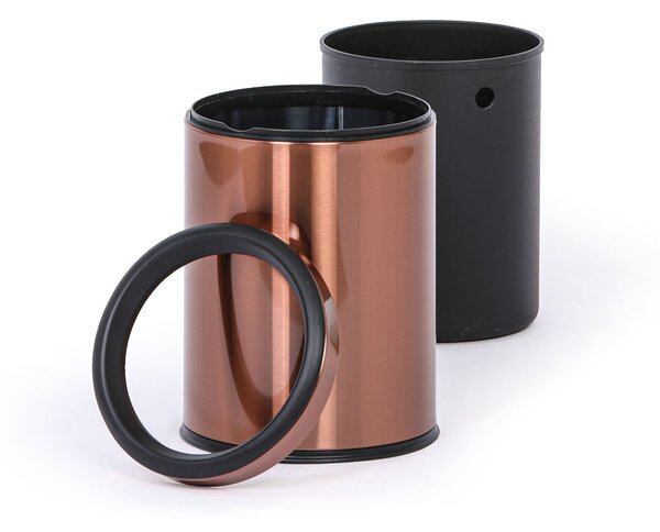 Odpadkový koš 10 l, rosegold