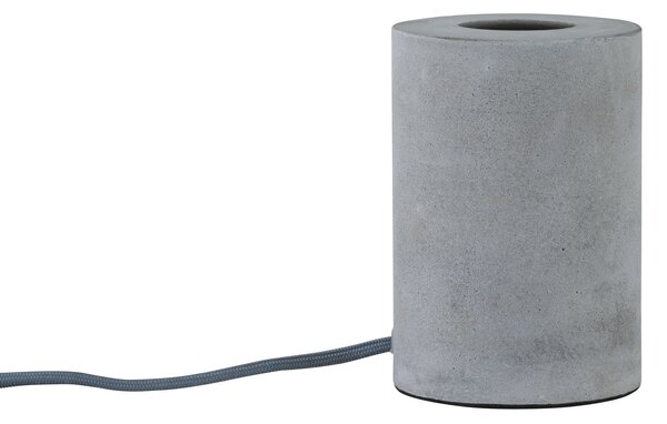 Paulmann 79621 Mik, jednoduchá betonová stolní lampa pro designovou žárovku, 1xE27, výška 13cm