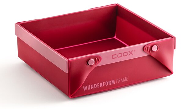 Coox silikonová forma WUNDERFORM FRAME SQ, rozkládací Barva: Modrá