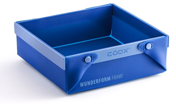 Coox silikonová forma WUNDERFORM FRAME SQ, rozkládací Barva: Modrá