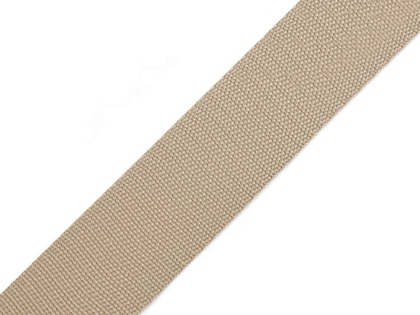 Pro Háčkování Popruh polypropylénový 3 cm béžový
