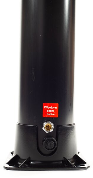 Hawaj solární sprcha 38L černá s teploměrem