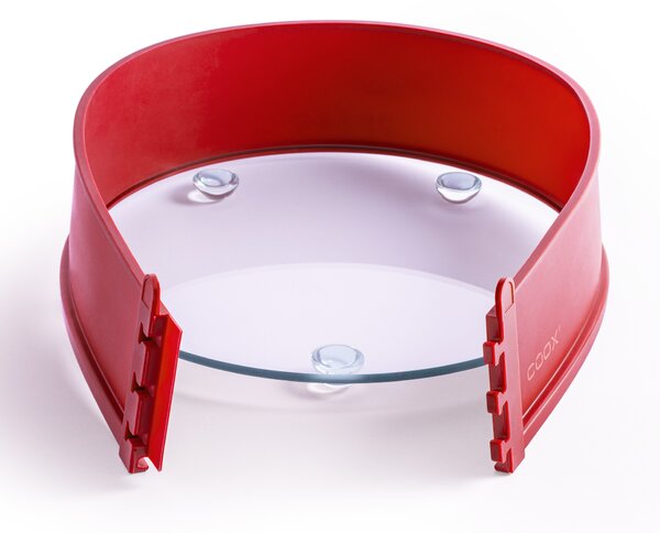 Forma coox SPRING průměr 26 cm se skleněnou základnou a nožičkami Barva: Modrá