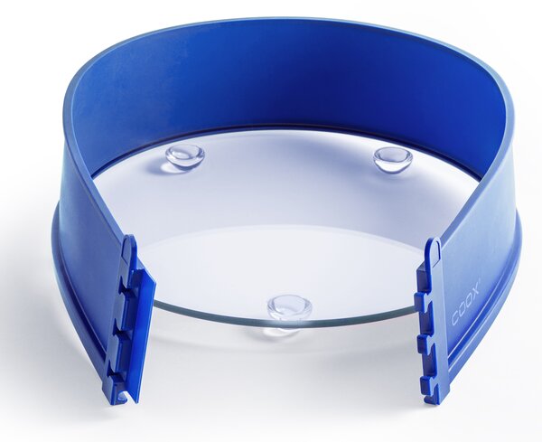 Forma coox SPRING průměr 26 cm se skleněnou základnou a nožičkami Barva: Modrá