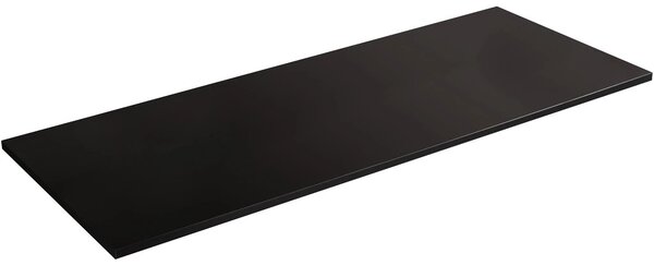 Deska pod umyvadlo Navira Slim - černá matná - 120x1,8x46 cm
