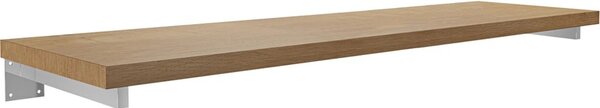 Deska pod umyvadlo Navira Pro + 2 skryté konzole - dub medový - 120x46x3,6 cm