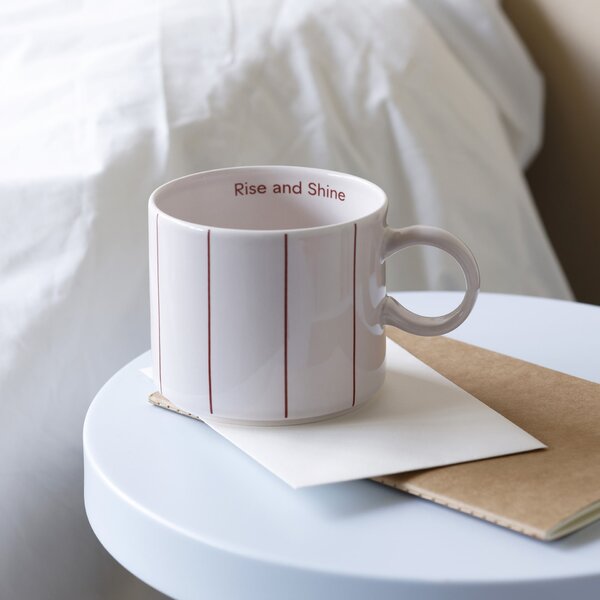 Porcelánový hrnek Jumbo Pyjamas Red 500 ml