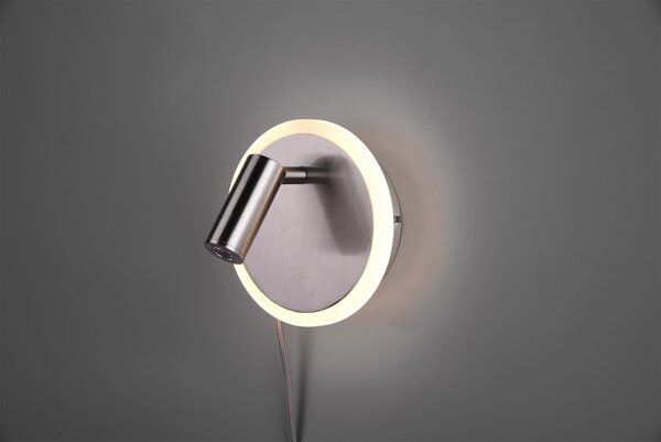 Trio 229210207 LED nástěnné svítidlo Jordan 1x5W+1x2W | 550lm-200lm | 3000K
