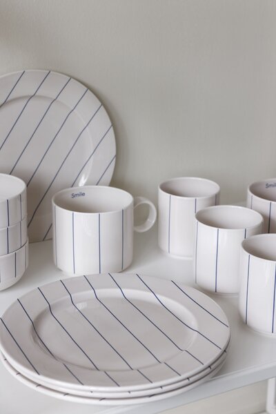 Porcelánový hrnek Jumbo Pyjamas Red 500 ml