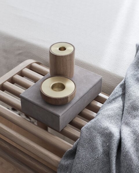 Andersen Dřevěný svícen Oak Nordic - Tea Light ADS115
