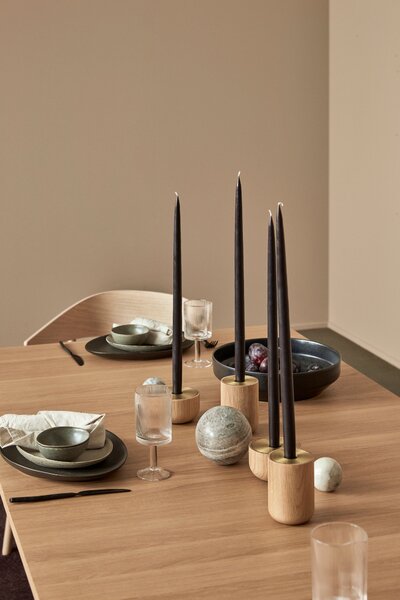Andersen Dřevěný svícen Oak Nordic - Tea Light ADS115