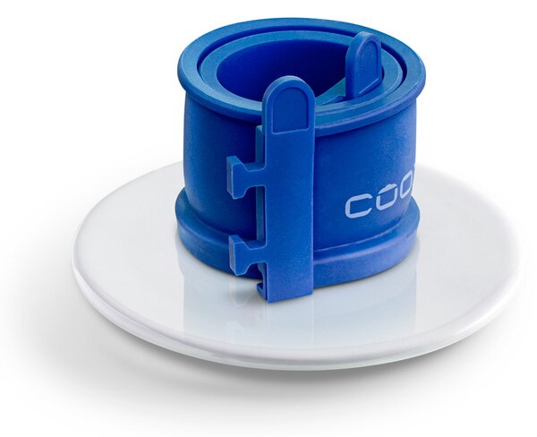 Forma coox SPRING průměr 12 cm s porcelánovou základnou Barva: Modrá