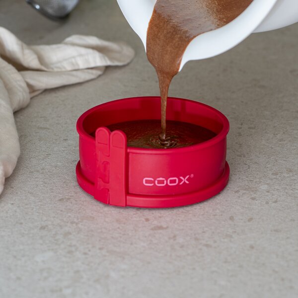 Forma coox SPRING průměr 12 cm s porcelánovou základnou Barva: Modrá