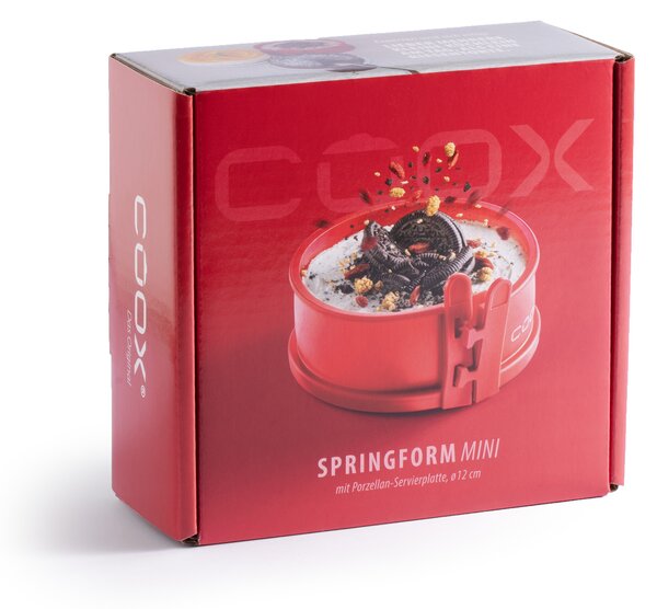 Forma coox SPRING průměr 12 cm s porcelánovou základnou Barva: Modrá