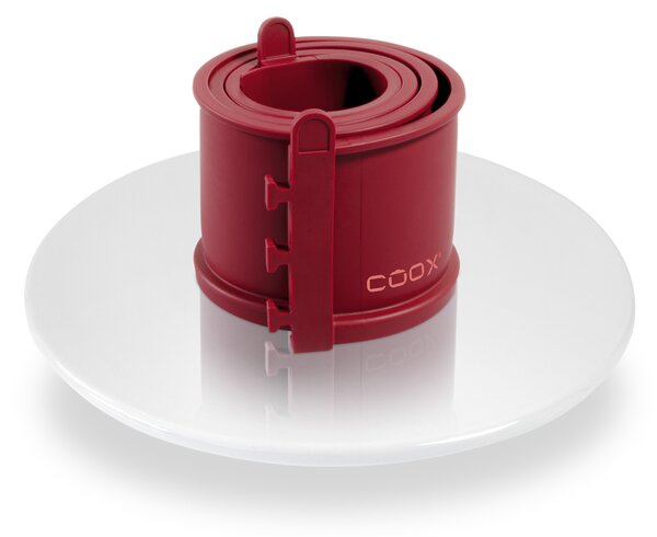 Forma coox SPRING průměr 18 cm s porcelánovou základnou Barva: vínová