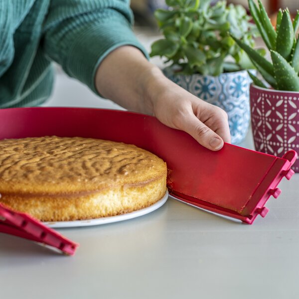 Forma coox SPRING průměr 26 cm s porcelánovou základnou Barva: Červená