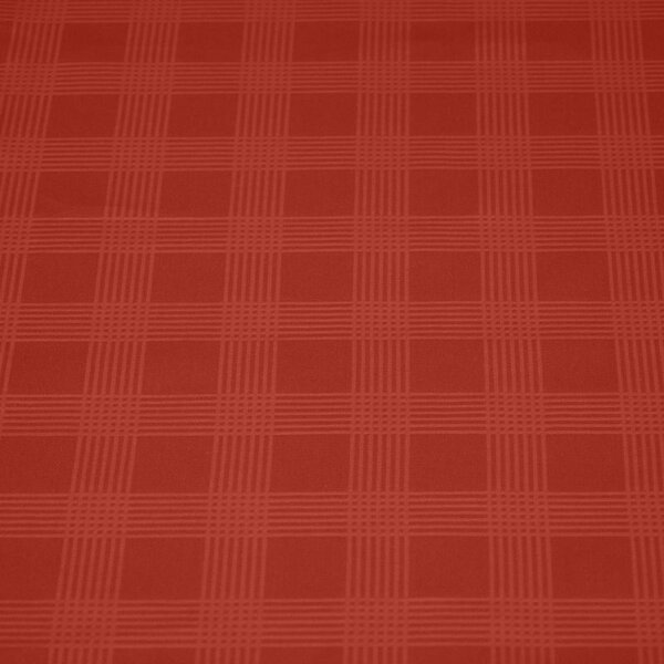 Povlečení ELEGANT kostka+proužek cihlová 140 x 200/70 x 90 cm