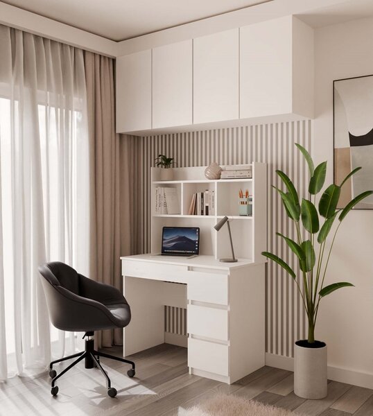 TP Living Nástavec na stůl Kisaza 100 cm bílý
