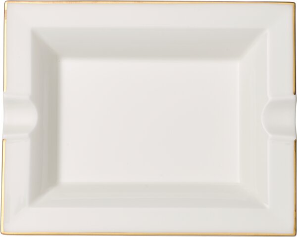 Villeroy&Boch Anmut Gold Anmut Gold porcelánový popelník, 17x21 cm