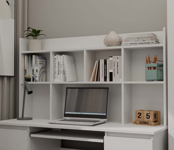 TP Living Nástavec na stůl Kisaza 130 cm bílý