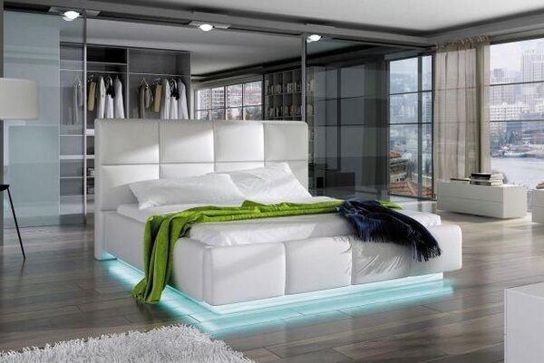 WRS, JUSTINA čalouněná postel, 160x200 cm
