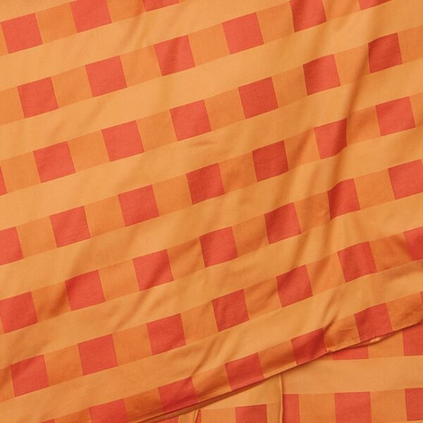 Povlečení TOP LINE kostky oranžová 140 x 200/70 x 90 cm