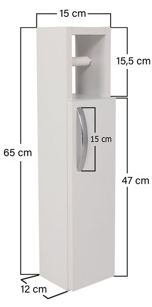 Koupelnová skříňka Stars (bílá). Akce -25%