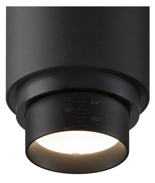 LA 1006118 NUMINOS® ZOOM M DALI 3fázový spot černý 20 W 4000 K 15-60° - BIG WHITE (SLV)